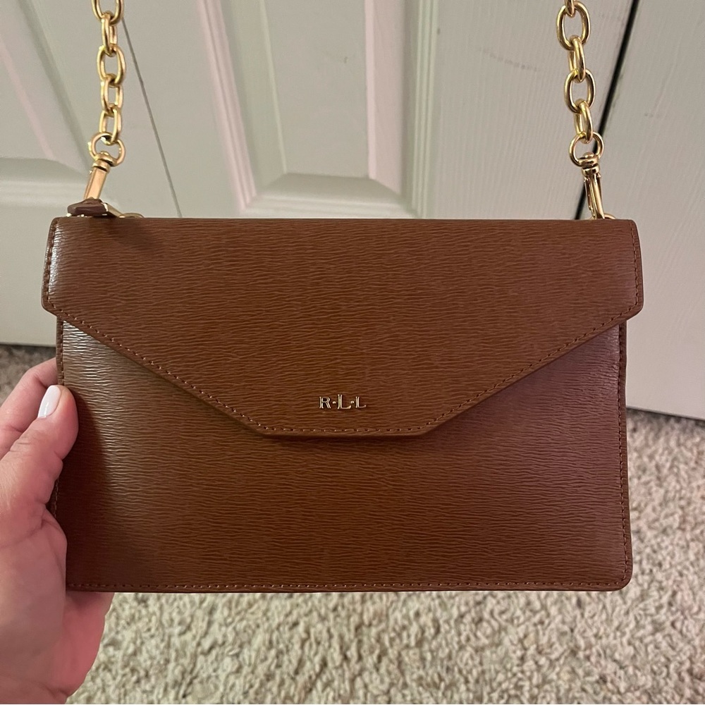 Ralph Lauren Crossbody - Cognac - *NEW CONDITION